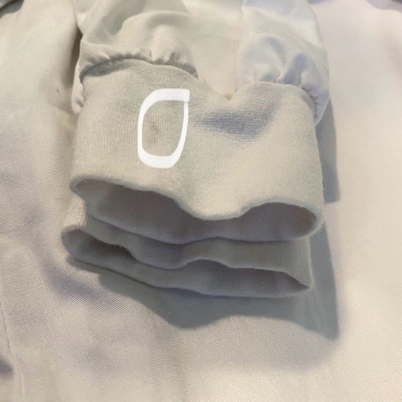 Natural Uniforms Plus size 2X Solid White Snap-Up Lab Uniform Scrub Jacket - Picture 6 of 6